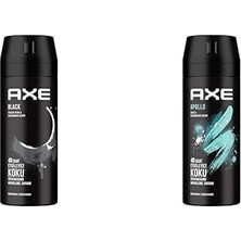 Esmo Home Axe Erkek Deodorant & Bodyspray 48 Saat Etkileyici Koku (150 Ml) ve Axe Erkek Sprey Deodorant Apollo 48 Saat Etkileyici Koku Vücut Spreyi 150 ml
