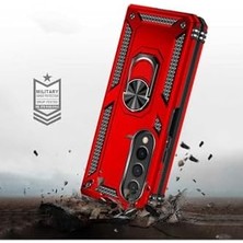 Esmo Home Galaxy Z Fold 4 Uyumlu Vega Kılıf-Kırmızı