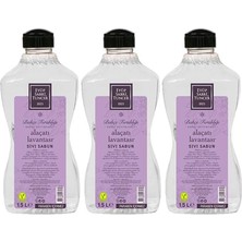Esmo Home Düvenci Toptan Alaçatı Lavantası Sıvı Sabun 1500 ml x 3 Adet