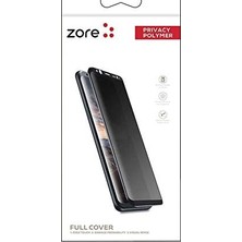 Esmo Home Galaxy 10 ile Uyumlu Polymer Privacy Ekran Koruyucu Siyah