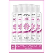 Esmo Home Watsons Classy Musk 150 ml Pudrasız Deodorant Sprey Akne Karşıtı Etki Cilt Tipi: Akne Eğilimli