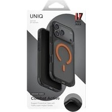 Esmo Home By 17 Pro Max ile Uyumlu Combat Bilek Kayışı, Üç Katmanlı Koruyucu Kılıf, Siyah