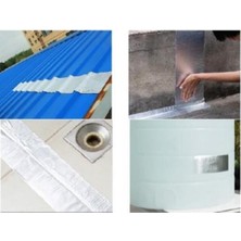 Esmo Home Sevram Çok Amaçlı Çamur Bant Alüminyum Izolasyon Tamir Çatlak Bantı 2 M x 10 cm