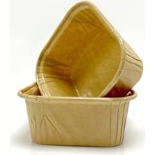 Esmo Home Dolphin Muffin Kek Kapsülü Kare Kraft 50LI