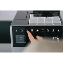 Esmo Home Melitta Cı Touch Tam Otomatik Kahve Makinesi Gümüş