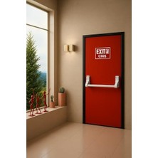 Esmo Home Panik Bar, Acil Çıkış Kapı Kolu, Sertifikalı, Çift Yön Ayarlanabilir, Metal Gövdeli, Kolay Montajlı, Yangın Kaçış Mekanizması