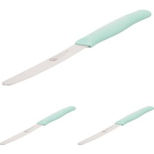 Esmo Home Zwıllıng Twın Grıp Çok Amaçlı Bıçak | Dalgalı Kenar | 12 cm 3lü Paket