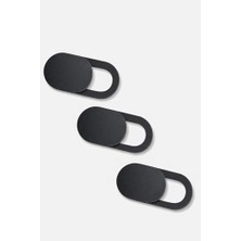 Esmo Home Webcam Kapatıcı Kamera Koruyucu 3 Lü Set Ultra Ince Gizlilik Koruma Laptop Tablet Telefon Uyumlu Kayar Kapaklı Güvenli Kamera Engelleyici