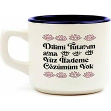 Esmo Home Palto Tasarım Dilimi Tutarım Ama Yüz Ifademe Çözümüm Yok Beyaz Venüs Kupa - Hediye Seramik Kupa