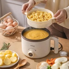 Esmo Home Mioji Mio EP50 600W 1.7l Çok Fonksiyonlu Elektrikli Pişirici Beyaz
