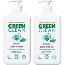 Esmo Home Green Clean Organik Portakal Yağlı Bitkisel Likit El Sabunu 500 ml 2'li
