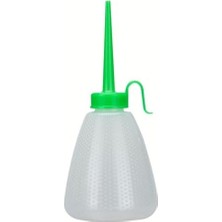 Esmo Home Motor Siliikon Makina Makine Yağı Yağlama Plastik Şişesi 180 ml Huni Ağızlı Damlalık Şişe