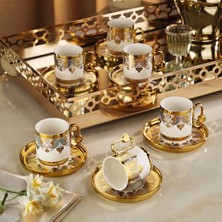 Esmo Home Aryıldız Latife 6 Kişilik Türk Kahve Fincan Takımı