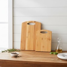 Esmo Home Deconox 2 Boy Bambu Kesme Tahtası Seti, Bambu Kesim Tahtası, Bambu Et Tahtası | Pratik ve Dayanıklı 2 Boy Bambu Kesme Tahtası Seti - Mutfakta Kesme Işlemlerini Kolaylaştırın!