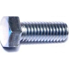 Esmo Home 014973244194 Tam Dişli Altıgen Cıvatalar, 3/8-16 x 1, PARÇA-100, Çinko