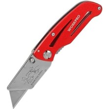 Esmo Home WP211003 Paslanmaz Çelik/alüminyum Gövde Katlanır Rötuş Bıçağı