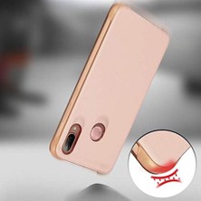 Esmo Home P20 Lite Smart View Flip Cover Kılıf, Pembe