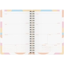 Esmo Home Süresiz Planlayıcı Spiralli Ajanda Defter Marble 17X24 cm