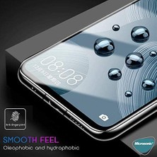 Esmo Home P40 Lite Tam Kaplayan Temperli Cam Ekran Koruyucu Siyah