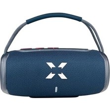 Esmo Home Smart Bluetooth Hoparlör Rgb Taşınabilir Kablosuz Tws Boombox (Mavi) X6701