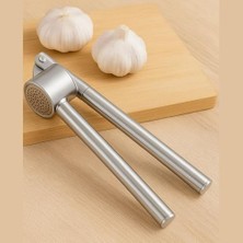 Esmo Home Paslanmaz Çelik Sarımsak Ezici Pres, Dayanıklı Çelik Birleşimi