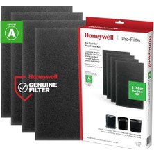 Esmo Home Honeywell HRF-A300 Hava Temizleyici Ön Kit Filtresi, 4'lü Paket - Alerjen Hava Filtresi Toz, Voc, Evcil Hayvan, Mutfak ve Orman Yangını/duman Kokularını Hedefler
