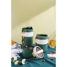Esmo Home Vagonlife Lunch Box 3 Katlı Büyük Boy 1800 ml Ofis-Okul Için Yeni Nesil Sefer TASI-FFLBOX3KAT1800ML