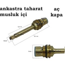 Esmo Home Koç Tipi Aç-Kapa 1/2 Salmastra Uzun Milli 8.50 cm