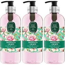 Esmo Home Doğal Zeytinyağlı Sıvı Sabun Manolya Çiçeği 500 ml x 3 Adet