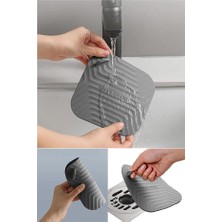Esmo Home 1 Adet Banyo ve Mutfak Koku Önleyici Silikon Mat Kare Duş Lavabo Süzgeci Kokuya Karşı Koruyucu