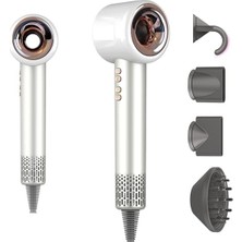 Esmo Home X13 Profesyonel 5in1 Iyonik Saç Kurutma ve Fön Makinesi (Beyaz)