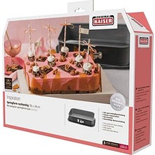 Esmo Home Kaiser Inspiration Kelepçeli Dikdörtgen Kek Kalıbı 35X24 cm