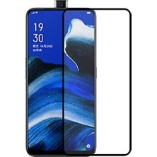 Esmo Home Oppo Reno 2z ile Uyumlu Temperli Cam Full Ekran Koruyucu Kkd Siyah
