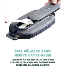 Esmo Home Vagonlife 1140 ml 2 Kat Paslanmaz Çelik Çorba Kaseli Bento Lunch Box Yeni Nesil Sefer Tası