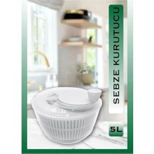 Esmo Home Noksi Gıda Kurutucu 5 Litre Beyaz Yuvarlak Polipropilen