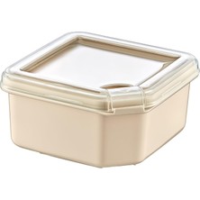 Esmo Home Smartware Q-Box Saklama Kabı 1000 ml Latte