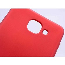 Esmo Home Galaxy J7 Pro Uyumlu Mat Yumuşak Silikon Kılıf (Altın Rengi)