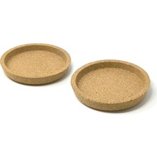 Esmo Home Ikea 365+ Mantar Bardak Altlığı, 2'li Paket Kahverengi