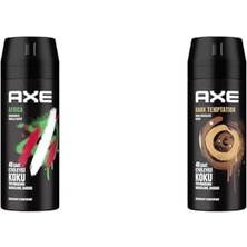 Esmo Home Axe Erkek Deodorant & Bodyspray Africa 48 Saat Etkileyici Koku (150 Ml)(2) Axe Erkek Deodorant & Bodyspray Dark Temptation 48 Saat Etkileyici Koku (150 Ml)(1)