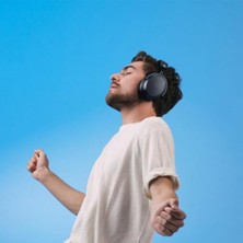 Esmo Home Accentum Kablosuz Kulak Üstü Kulaklık (Siyah)