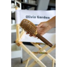 Esmo Home Olivia Expert Care Nylon Bristles Brown Fırça