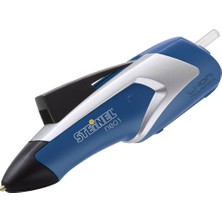 Esmo Home 334109 Akülü Tutkal Kalemi Neo1 Mavi, Tutkal Tabancası, 3 Yapışkan Çubuk, 7 Mm, Kablosuz, 3,6 V Pil, 15 Saniye Isınma Süresi, (U x G x Y) 179 x 40 x 65 mm