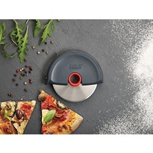 Esmo Home Joseph Joseph 20038 Disc Easy-Clean Pizza Diski, Gri/kırmızı
