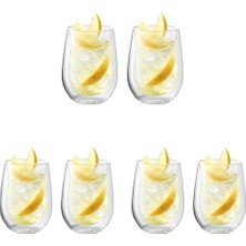 Esmo Home Zwilling Sorrento Çift Camlı 2'li Meyvesuyu Bardağı Seti - 355 ml 3lü Paket