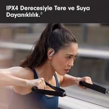 Esmo Home Pro 2 Kablosuz Bluetooth Kulaklık - Gürültü Önleme, Kalp Atış Hızı Monitörü, Ipx4, 45 Saate Kadar Pil Ömrü ve Kablosuz Şarj Kutusu, ve ile Uyumlu - Kum Grisi