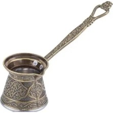 Esmo Home Kosova 5 Zamak Döküm Kahve Cezvesi 4-5 Kişilik Yeşil Renk