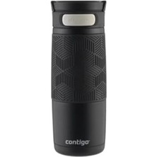 Esmo Home Contigo Metra Autoseal Termos Bardak 460 Ml, Siyah, 5 Saat Sıcak, 12 Saat Soğuk Tutma