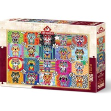 Yenibağ Puzzle Tantan ve Momo 500 Parça Puzzle