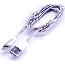 Esmo Home Metal Manyetic Uçlu Lightning USB Kablo Gri