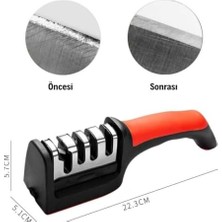 Esmo Home Bakgelal 4 Aşamaları Kaymaz Taban Hızlı Bıçak Makas Bileme Aracı